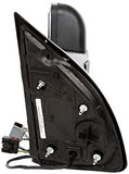 AutoShack KAPFO1320342PR Pair of 2 Left Driver and Right Passenger Power Black Textured Heated Manual Folding Towing Side View Mirrors Replacement for 2003-2016 Ford F-250 Super Duty 5.4L 6.0L 6.2L