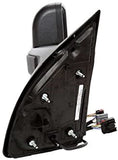 AutoShack KAPFO1320342PR Pair of 2 Left Driver and Right Passenger Power Black Textured Heated Manual Folding Towing Side View Mirrors Replacement for 2003-2016 Ford F-250 Super Duty 5.4L 6.0L 6.2L