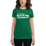 Official Club Front Logo Women's T-shirt - White Ink