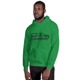 Official Club Front Logo Hoodie - Black Ink