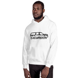 Official Club Front Logo Hoodie - Black Ink