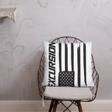 Excursion Flag Throw Pillow
