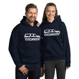 Official Club Front Logo Hoodie - White Ink