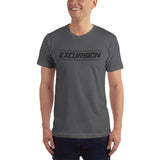 Excursion Text T-Shirt - Black Ink