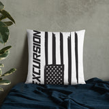 Excursion Flag Throw Pillow