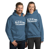 Official Club Front Logo Hoodie - White Ink