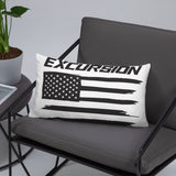Excursion Flag Throw Pillow