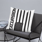 Excursion Flag Throw Pillow