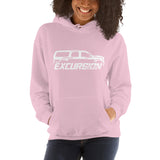 Official Club Front Logo Hoodie - White Ink
