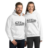 Official Club Front Logo Hoodie - Black Ink
