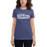 Official Club Front Logo Women's T-shirt - White Ink