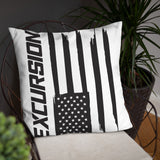 Excursion Flag Throw Pillow