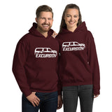 Official Club Front Logo Hoodie - White Ink