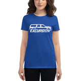 Official Club Front Logo Women's T-shirt - White Ink