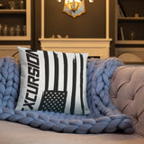 Excursion Flag Throw Pillow