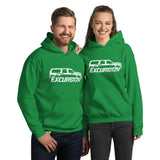 Official Club Front Logo Hoodie - White Ink