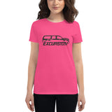 Official Club Logo Women's t-shirt - Black Ink