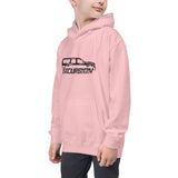 Official Club Front Logo Kids Hoodie - Black Ink