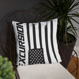 Excursion Flag Throw Pillow