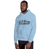 Official Club Front Logo Hoodie - Black Ink