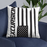 Excursion Flag Throw Pillow