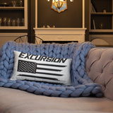 Excursion Flag Throw Pillow
