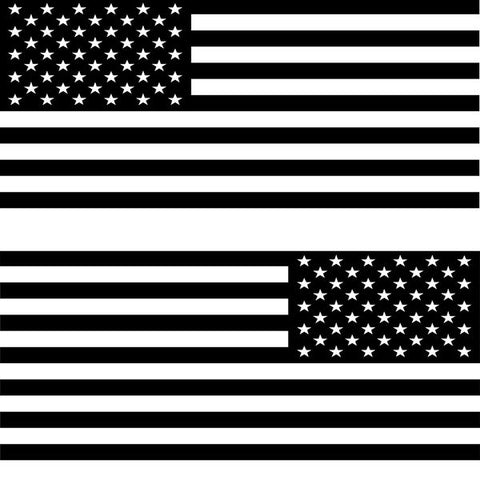 American Flag Decal - Single